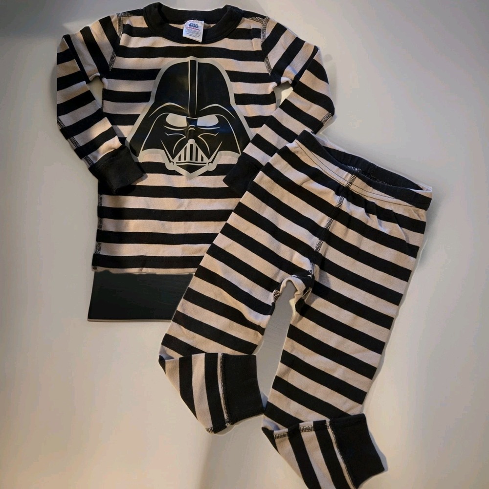 Hanna Anderson x Star Wars Darth Vader‎ Long Johns US3T Pajama